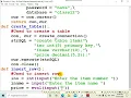 Python-MySQL connectivity Menu driven program - 2 Part 2 of 4