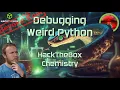Python Debugging Chemistry - HackTheBox