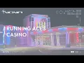 Running Aces Casino Outdoor Projection Mapping System Design in Minneapolis Minnesota