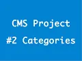 PHP Ajax CMS Project - Categories Creation