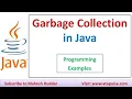 What is Garbage Collection Java How Garbage Collection is done in Java by Mahesh Huddar