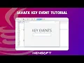JavaFX KeyEvent Tutorial For Beginners