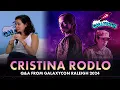 Cristina Rodlo Q A GalaxyCon Raleigh 2024