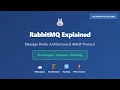 RabbitMQ Explained Message Broker Architecture AMQP Protocol Tutorial for Beginners