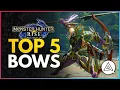 Monster Hunter Rise Top 5 Bows