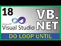 Curso Visual Basic NET - 18 DO LOOP UNTIL