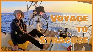 Overnight Voyage to Syracuse: Dodging Storms & Stunning Sunrises 🌅⛵️ – Sailing Helios S02E32