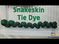 Tie Dye Design Snakeskin Tie Dye Shirt