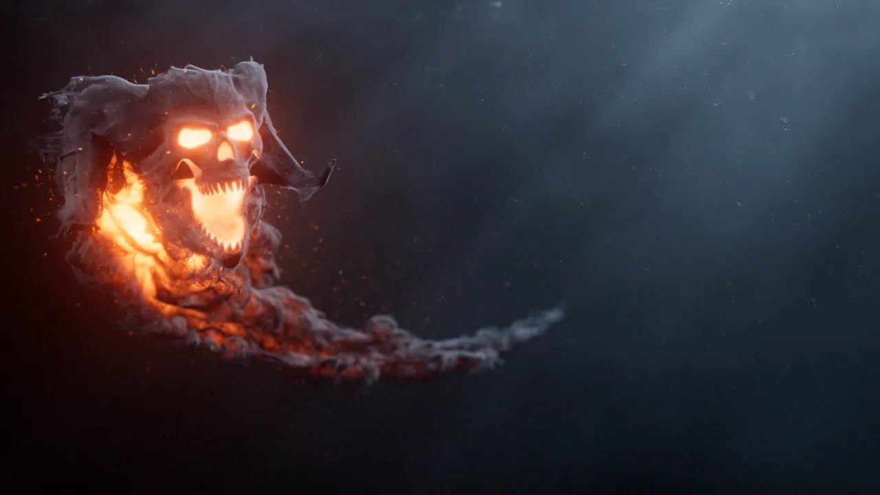 Gumroad – Demon Fire Trails – Houdini & Nuke VFX Course 2