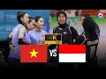 Full 4K | VIETNAM vs INDONESIA | Vi Thị Như Quỳnh vs. Megawati sao tài không tưởng