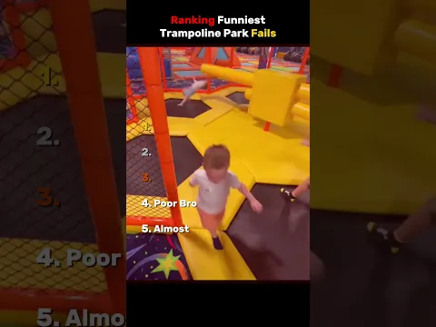 Ranking Funniest Trampoline Park Fails😂