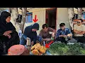 Lagu Special guest with different dishes at the Doora farm