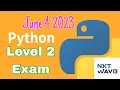Nxtwave Python Level 2 Exam Answers