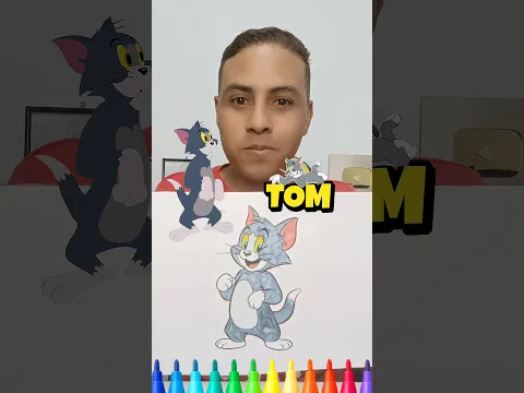 Pintando a TOM (Tom y Jerry)