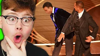 Will Smith SMACKS Chris Rock at the Oscars... (UNCENSORED)