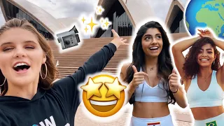 now united all around the world behind the scenes 