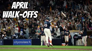 MLB 2026 April Walk-Offs