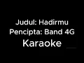 Download Lagu Band 4G Hadirmu Lirik Karaoke - @Dhot @TiffanyLovers