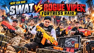 Nerf Gun War : Combatant SWAT Nerf Guns Fight The Rogue Viper Syndicate Fortress