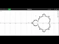 mandelbrot set in desmos