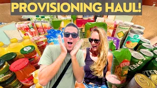 ⛵️PROVISIONING for 6 MONTHS SAILING the CARIBBEAN! How Much$$| Hallberg Rassy 352