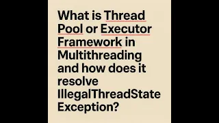 Executor Framework in Multithreading in Java How Thread Pools Work-Complete Guide
