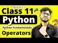 Class 11 Computer Science Python Fundamentals Operators Vishal Kumar