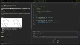 LeetCode 951 Flip Equivalent Binary Trees - Java Solution Full Explanation Code Walkthrough