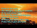 Download Lagu Praise to the Lord, the Almighty, (Tune: Lobe den Herren - 4vv) [with lyrics for congregations]