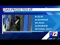 Gas prices begin to tick up ahead of Thanksgiving