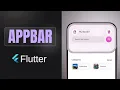 AppBar widget Flutter