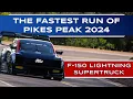 Download Lagu The Fastest Run of Pikes Peak 2024 | Romain Dumas in the Ford F-150 Lightning SuperTruck