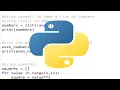 Python for statistics session 11