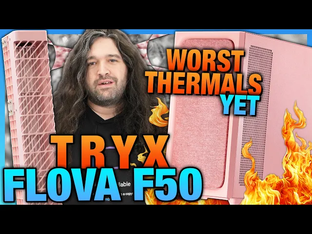 Video: Worst Thermals Yet: Tryx Flova F50 Case Review & Crossflow Fan Benchmarks
