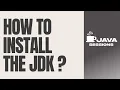 How to Install JDK Setup Environment Variables