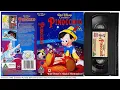 Lagu Pinocchio (1940) . 24th May 1995 - UK VHS