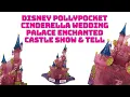 Disney Polly Pocket Cinderella Wedding Palace Enchanted Glittery Castle Retro Vintage Show Tell