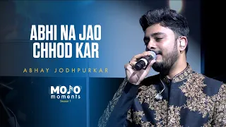 mojo moments abhi na jao chhod kar abhay jodhpurkar ajay singha firdaus studio dubai