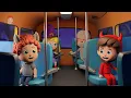 Wheels on the Bus Halloween  Song for kids
