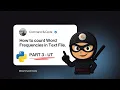 Python Count Word Frequencies in Text File - Unit Test