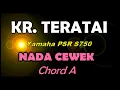 Lagu TERATAI - KERONCONG NADA CEWEK Karaoke By Saka