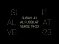 Download Lagu SURAH 41. AL FUSSILAT/HA-MEEM SAJDA VERSE-:19-23 #truthatallcosts #religious #whatsappstatusvideo