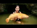 Download Lagu How to Harvesting Giant Yellow Catfish To Sell At The Market | Selling Goose | Linh - Free Bushcraft