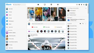 How To Make A Facebook Clone Design Using HTML CSS 
