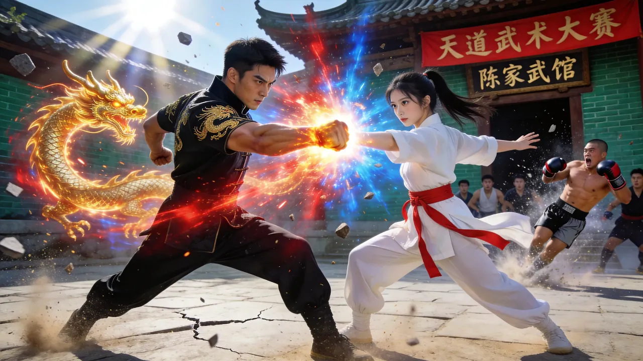 The banished heir returns as a martial arts god: one blow, everyone on their knees! poster