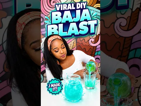 STOP Buying Taco Bell Baja Blast (Do THIS Instead) 🤯 #CopycatRecipe