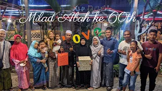 Mabruk alfa mabruk  |  Selamat hari milad yang ke 60th Abah kami H.Amir EF.