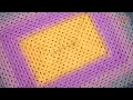 EASY Crochet - Perfect SEAMLESS Granny Rectangle no twisting Simple Tutorial