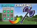 How to Create CUSTOM CRAFTING ITEMS in Minecraft CustomCrafting Plugin