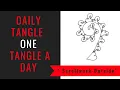 Daily Tangle - Scrollwork Outside How to draw